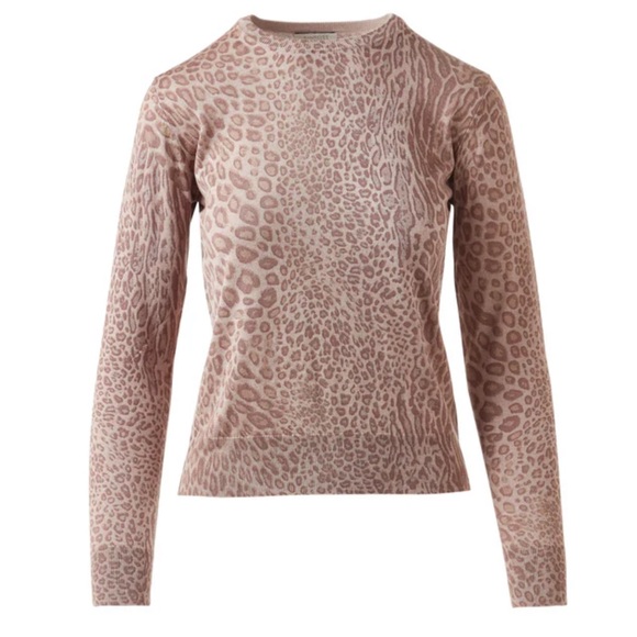 Kinross Leopard Print Sweater - NWT! - Picture 2 of 5